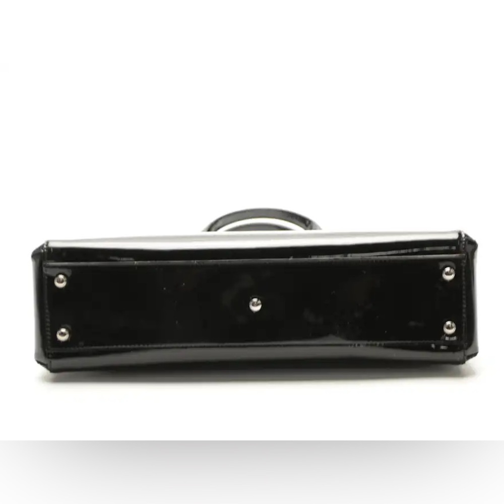 ‼️SOLD‼️Cartier Marcello de Cartier Small Handbag in Black Patent Leather - Picture 7 of 10